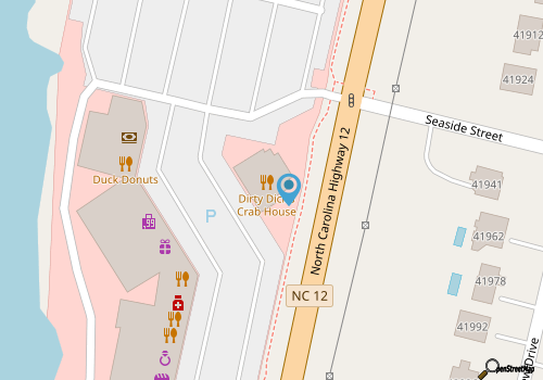 Dirty Dick's Crab House map location