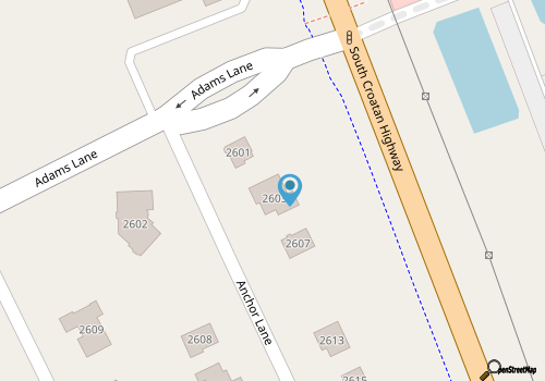 Anchor's Away: Hot Tub, Rec Room, Fenced Backyard map location