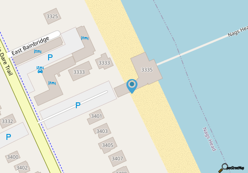 Nags Head Fishing Pier map location
