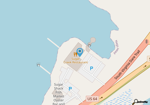 Sugar Creek Seafood Restaurant map location