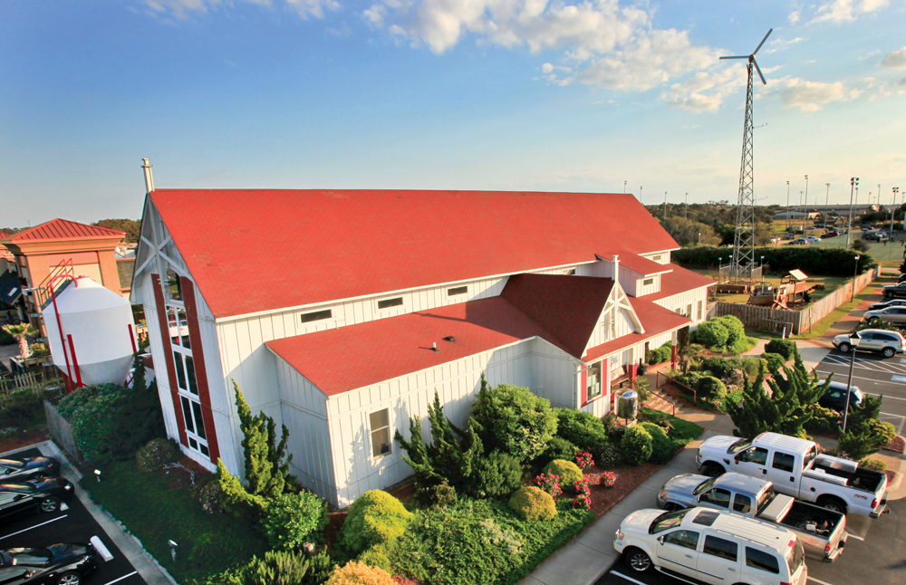 Outer Banks Brewing Station exterior