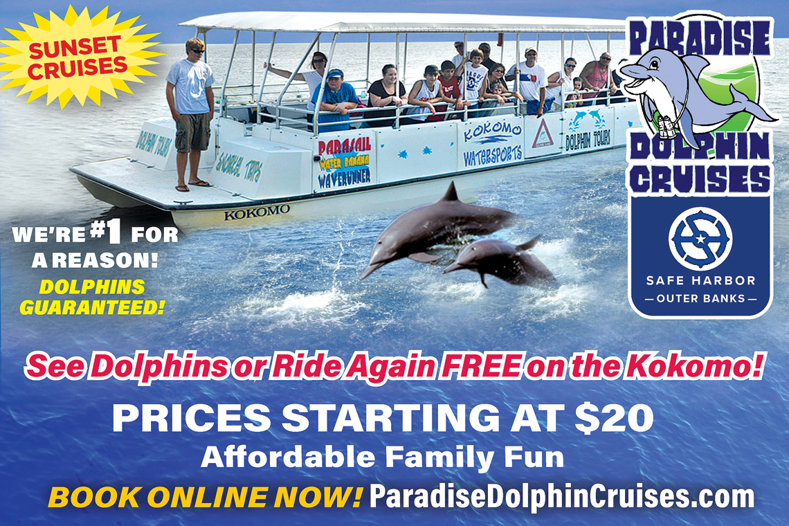 dolphin cruises nags head