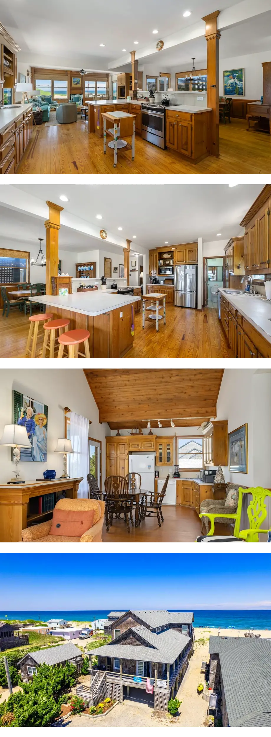 Gillam Hall: Oceanfront, private walkway, tons of space and beautiful beaches.